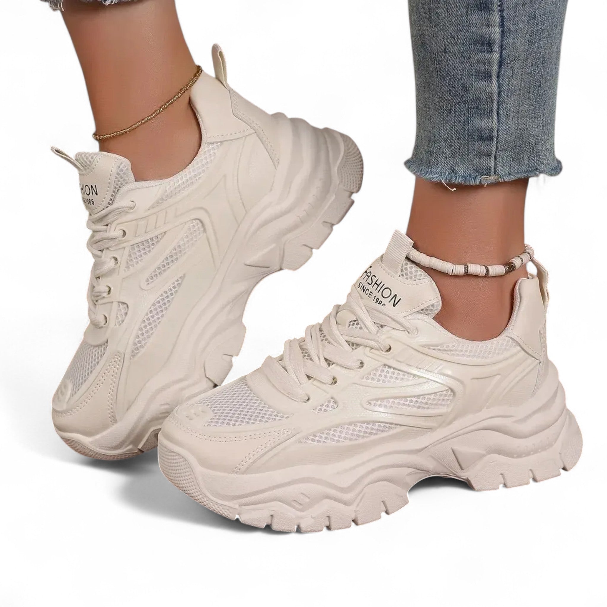 2025 Mode Frauen Chunky Sneakers – Leichte Sportschuhe - Reminora