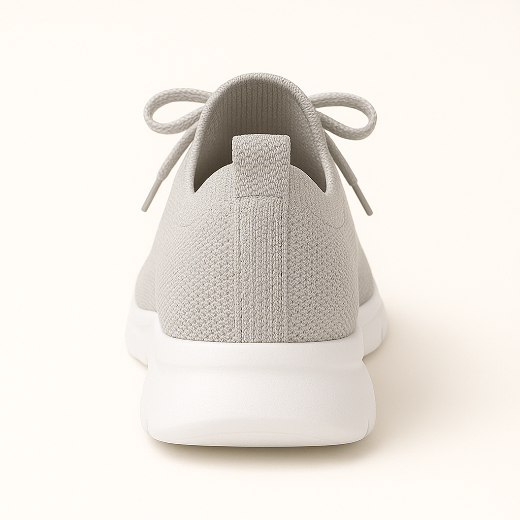 Atmungsaktive lila Strick-Sportschuhe für Damen – Komfort & Stil