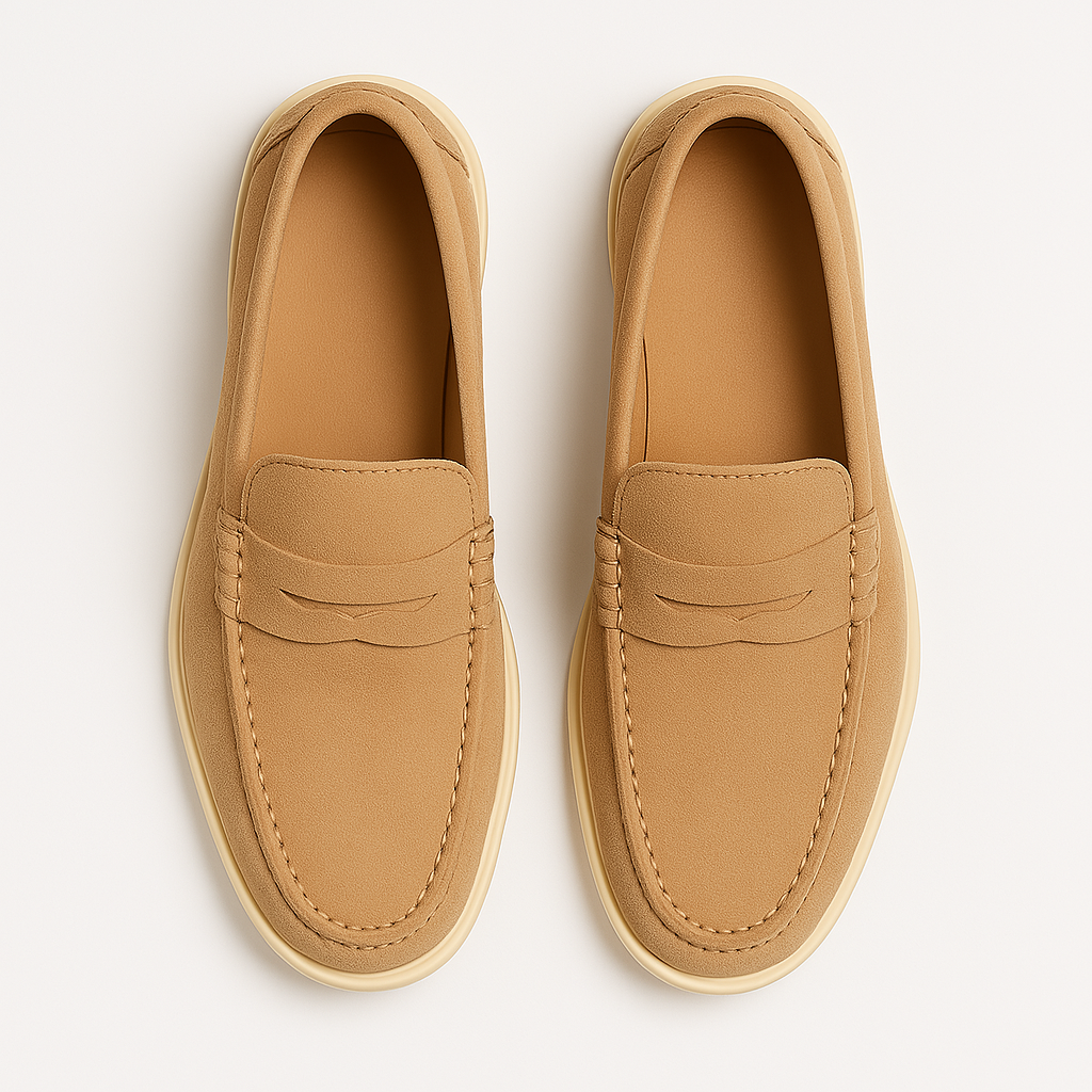Suede Loafer Monaco | Elegant Men's Shoes