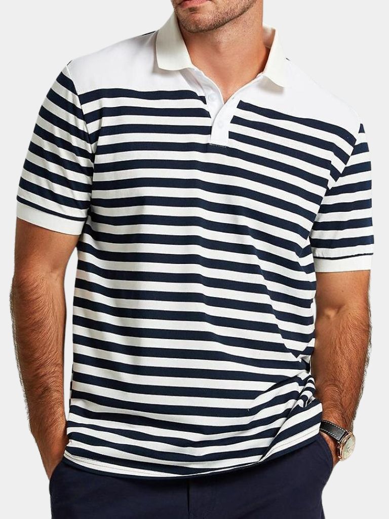 Polo shirt Cotton Navy Blue | Classic & Timeless