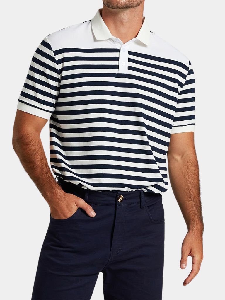 Polo shirt Cotton Navy Blue | Classic & Timeless