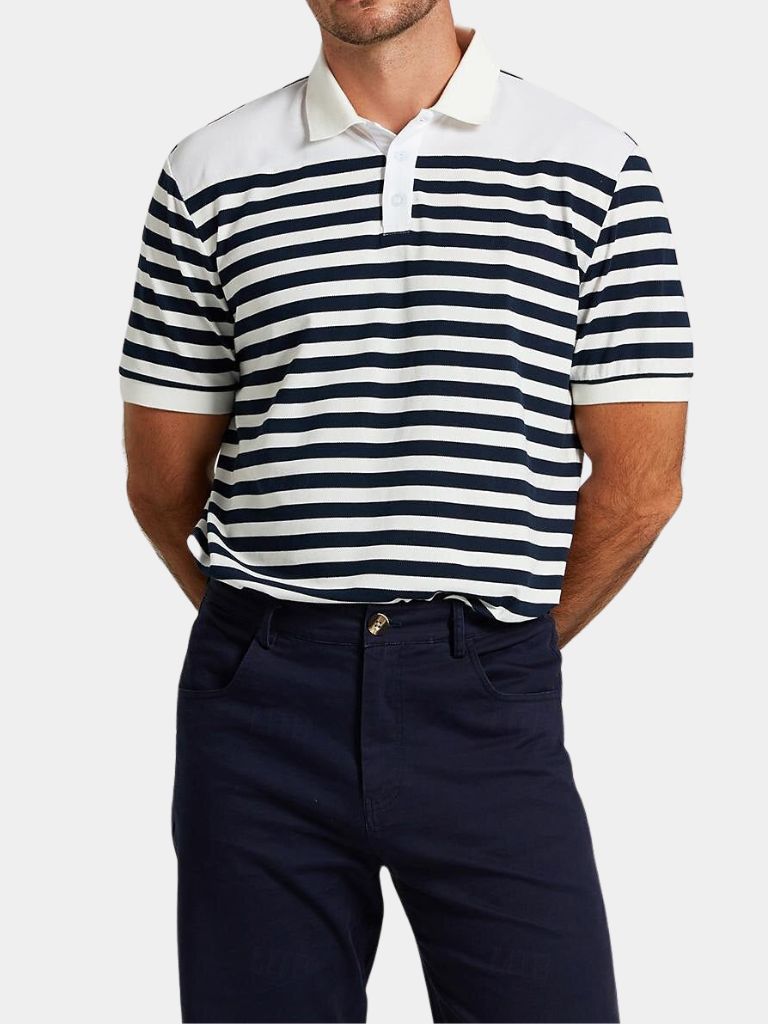 Polo shirt Cotton Navy Blue | Classic & Timeless