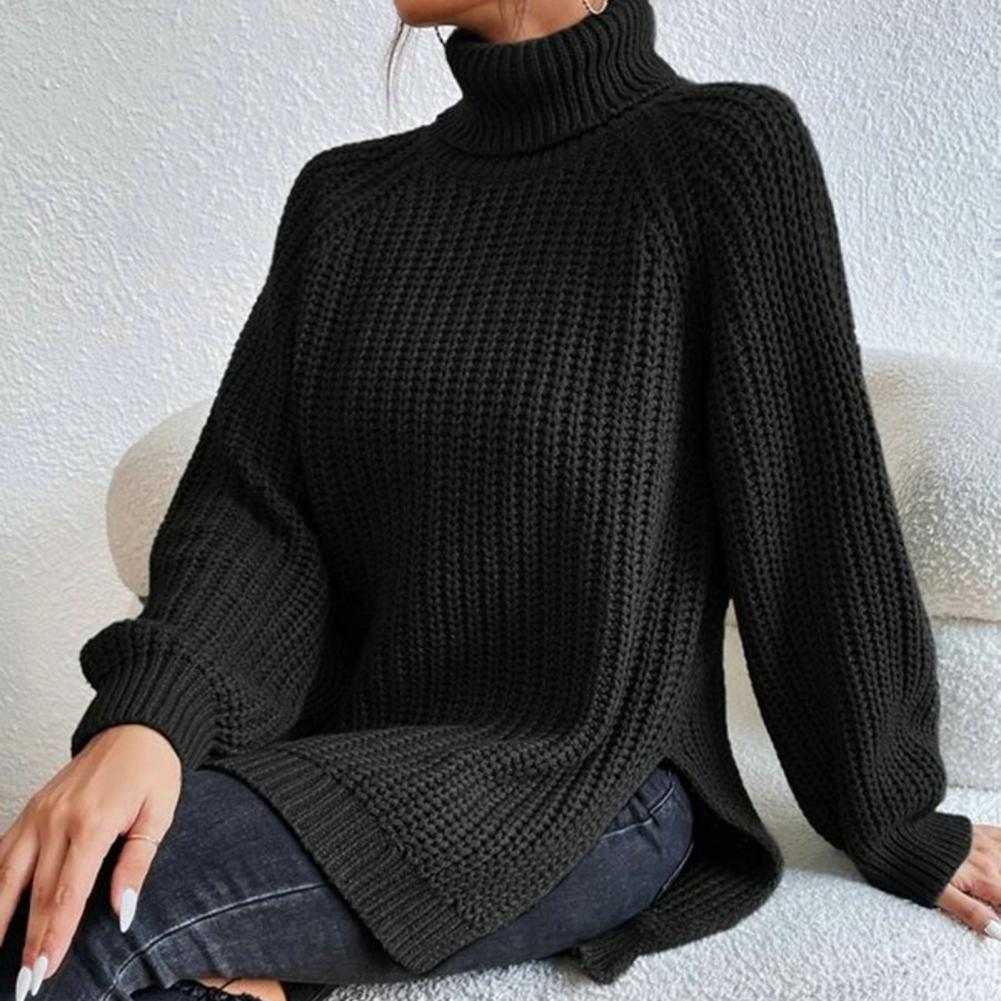 Bequemer Damen Rollkragenpullover - Warmer Strick für Kalte Tage 2025
