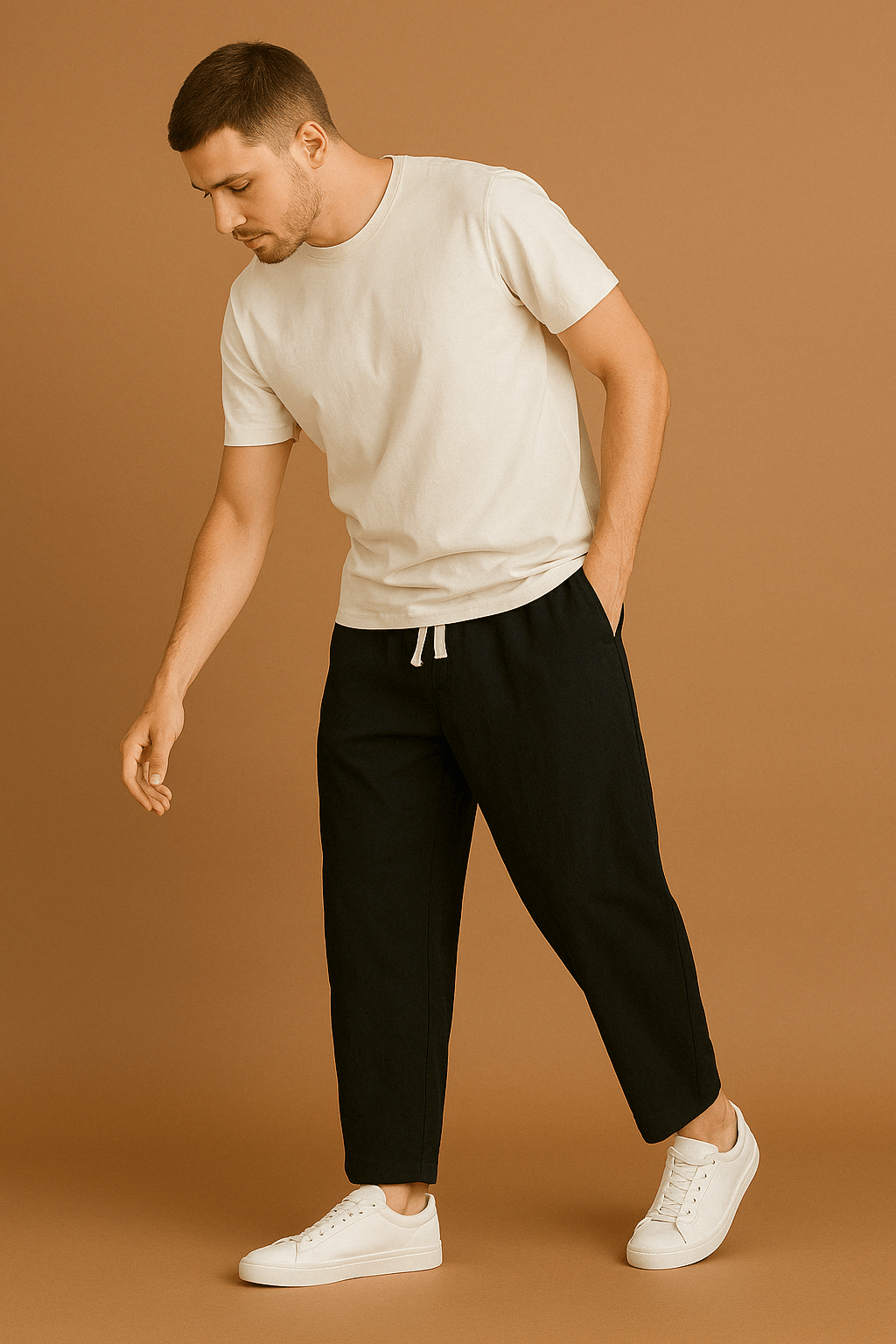 Leichte Herren Leinenhose Sommer: Atmungsaktiv & Bequem