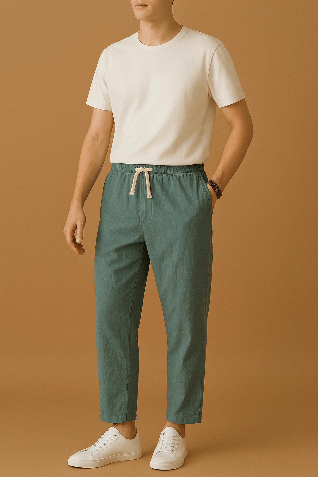 Leichte Herren Leinenhose Sommer: Atmungsaktiv & Bequem