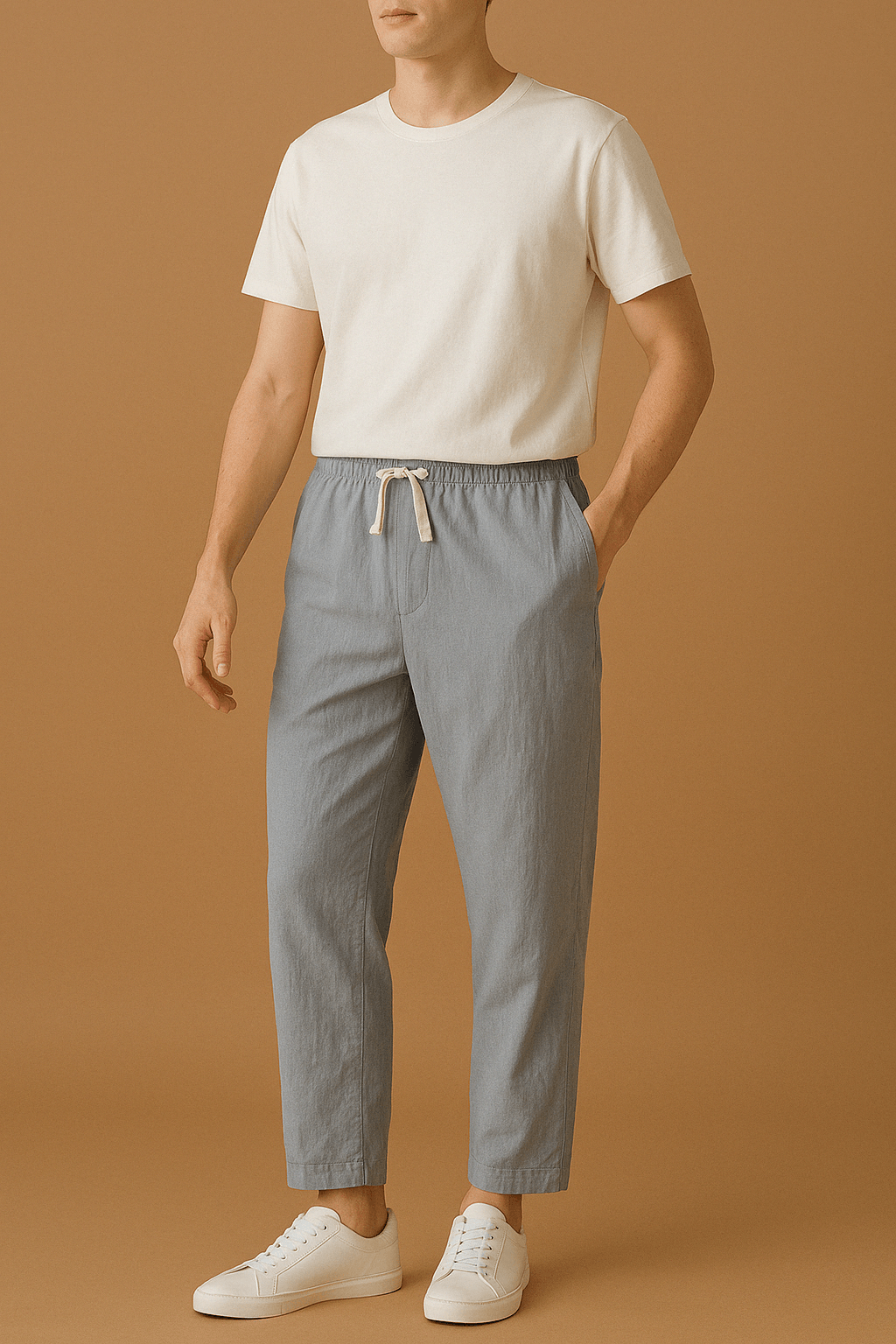 Leichte Herren Leinenhose Sommer: Atmungsaktiv & Bequem