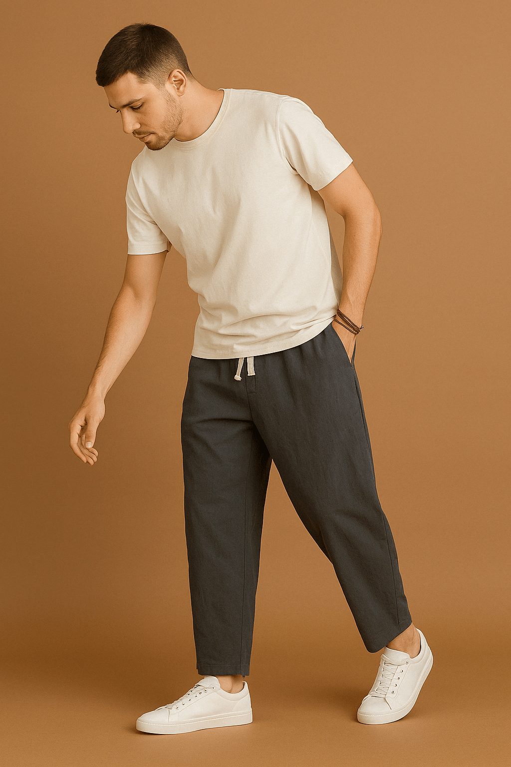 Leichte Herren Leinenhose Sommer: Atmungsaktiv & Bequem