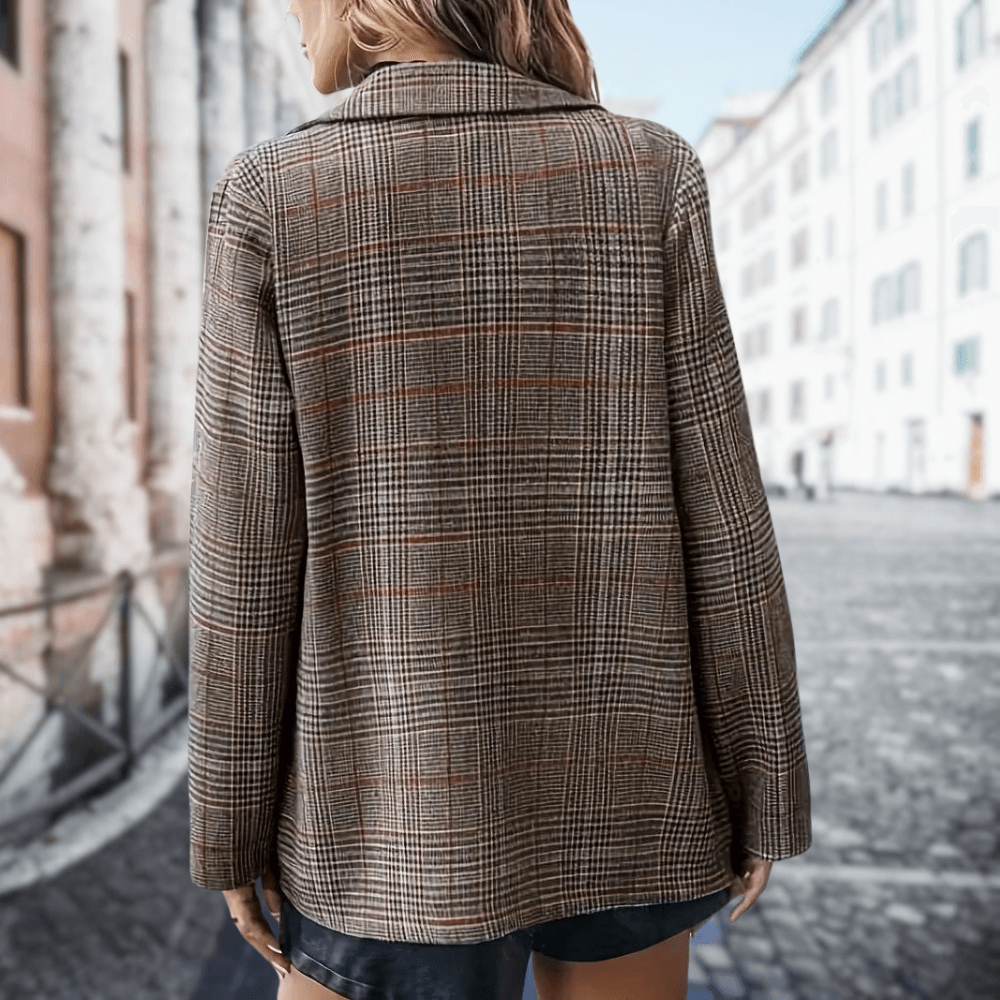 Moderner Karoblazer Damen - Sportlich & Lässig