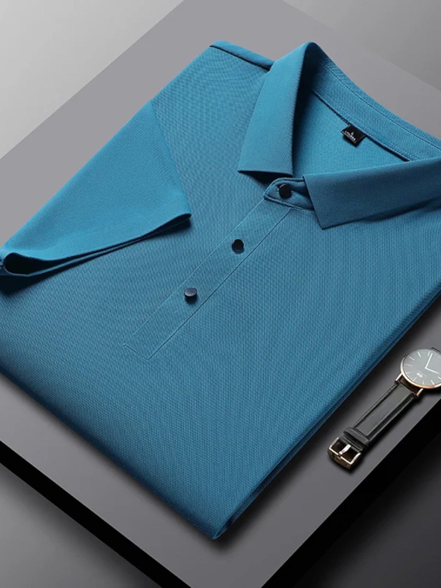 Atmungsaktives 3-Button Golf Polo