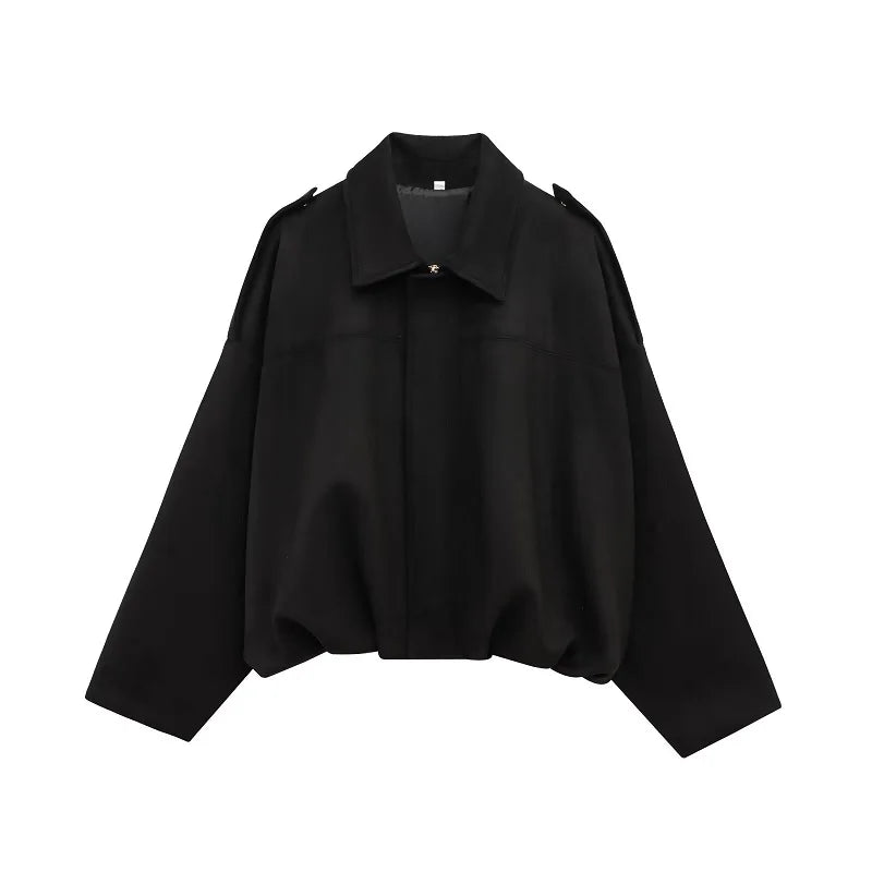 2025 Women's Bomber Jacket Oversize – Padded College Jacket with Zipper | Trendy Winter Jacket Streetwear Plus Size