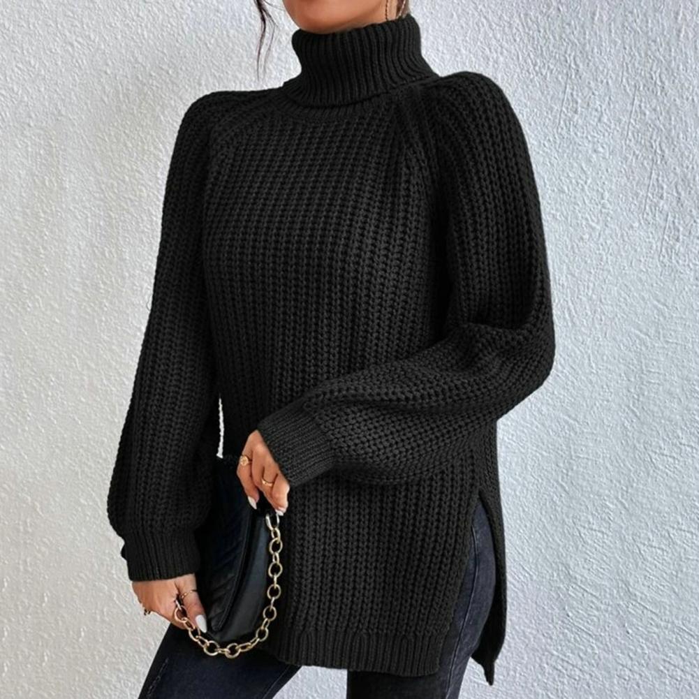 Bequemer Damen Rollkragenpullover - Warmer Strick für Kalte Tage 2025