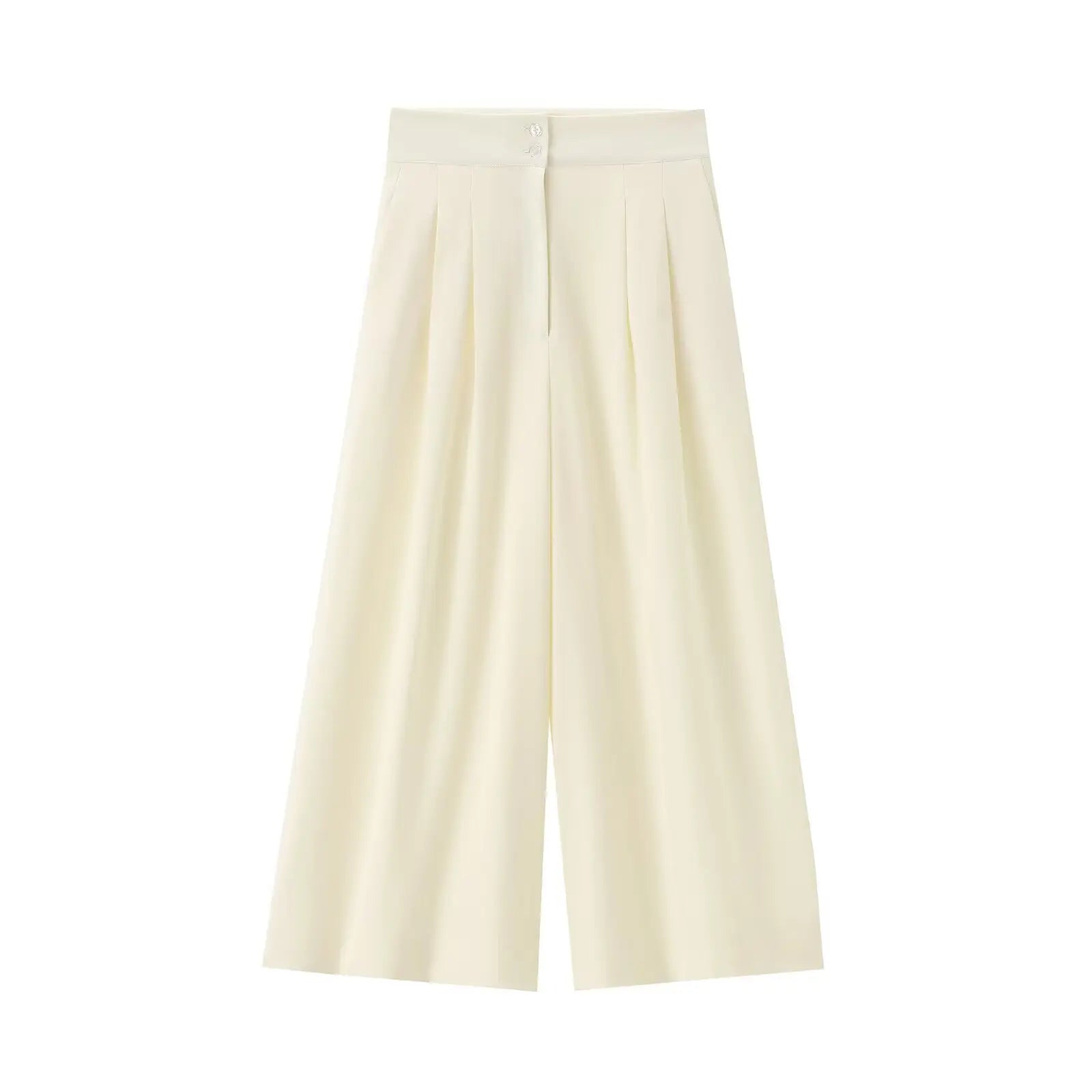 Elegantes Damen Zweiteiler Set 2025 – Ärmelloses V-Ausschnitt Top mit Gürtel & Gerade Hose für Büro, Alltag & Sommer-Outfits