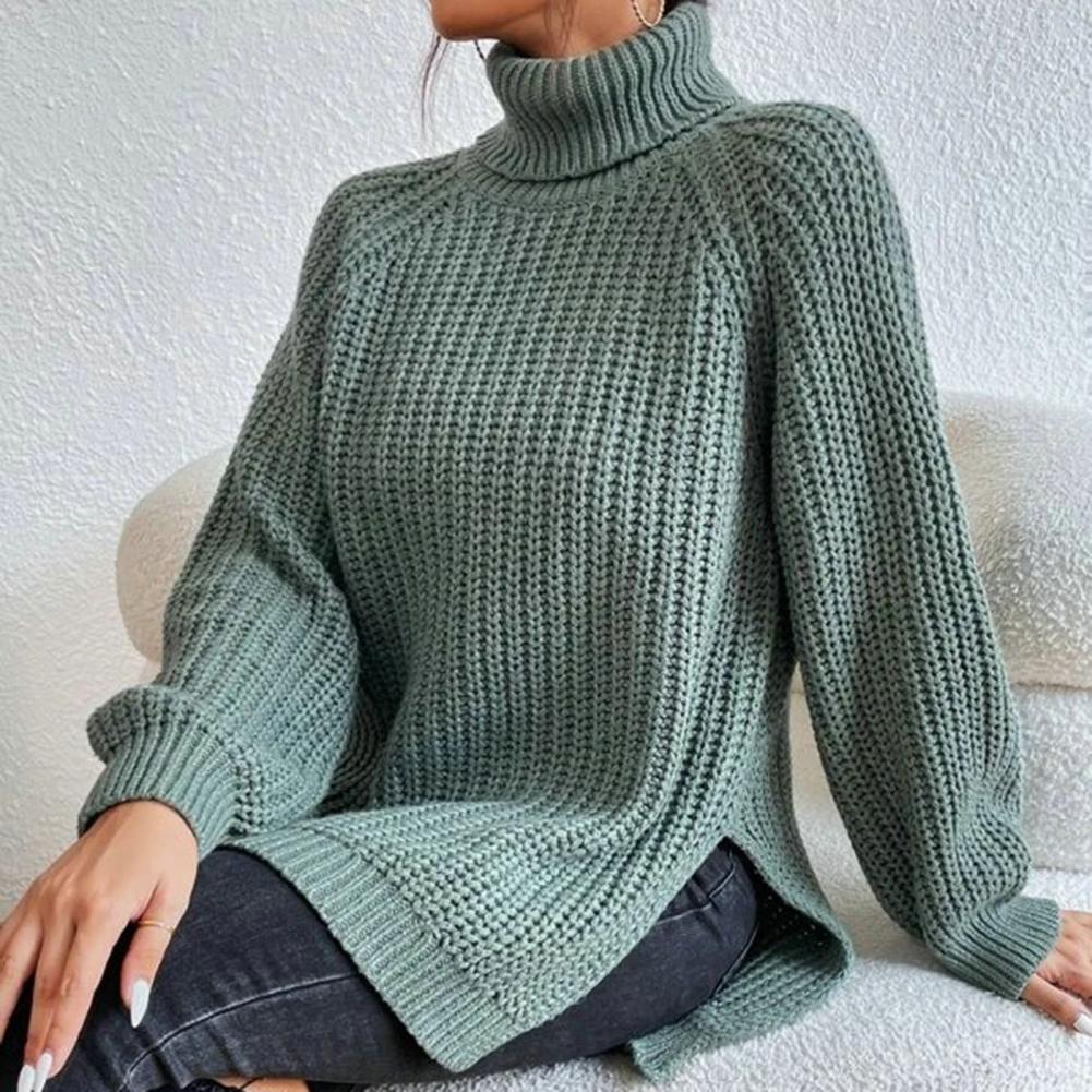 Bequemer Damen Rollkragenpullover - Warmer Strick für Kalte Tage 2025