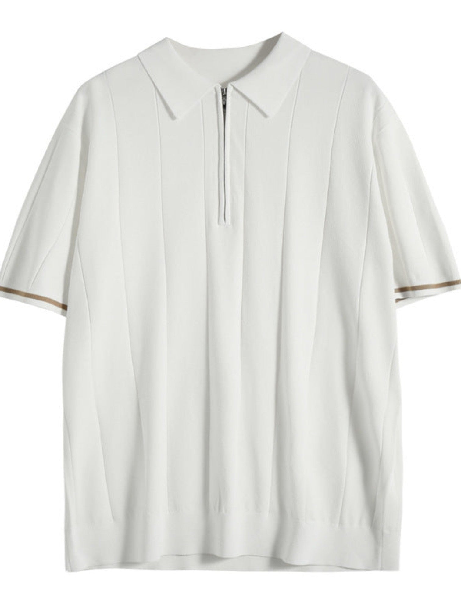 Retro Zip Polo
