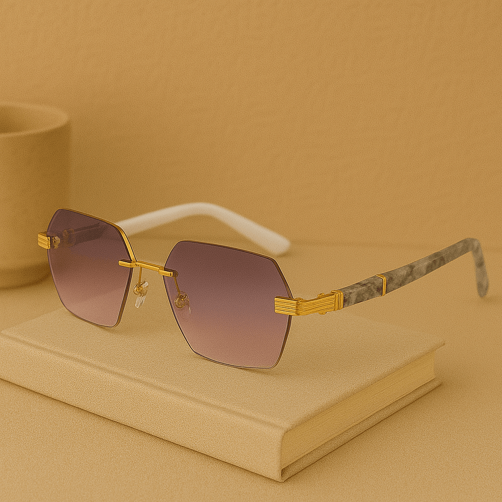 UV-400 Unisex Sonnenbrille aus Kunststoff – Stilvoller Schutz für Augen