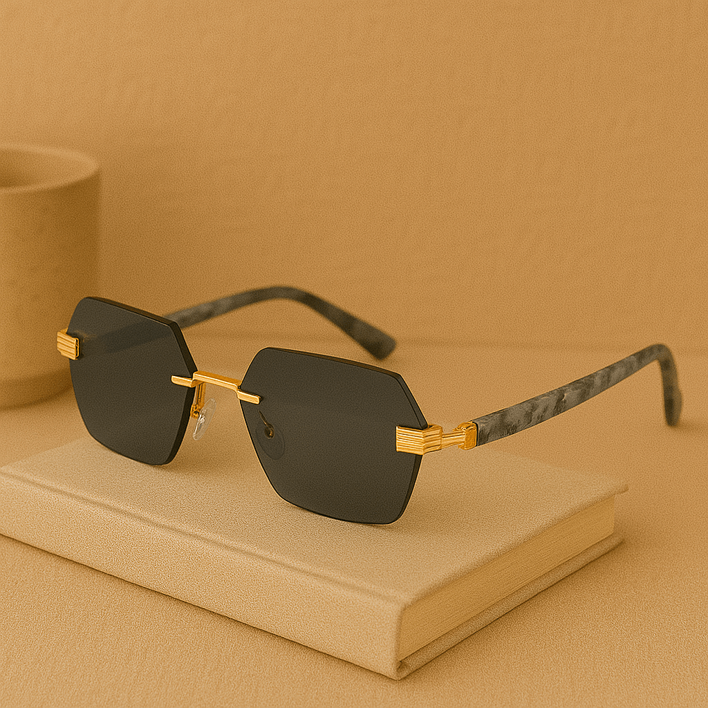 UV-400 Unisex Sonnenbrille aus Kunststoff – Stilvoller Schutz für Augen