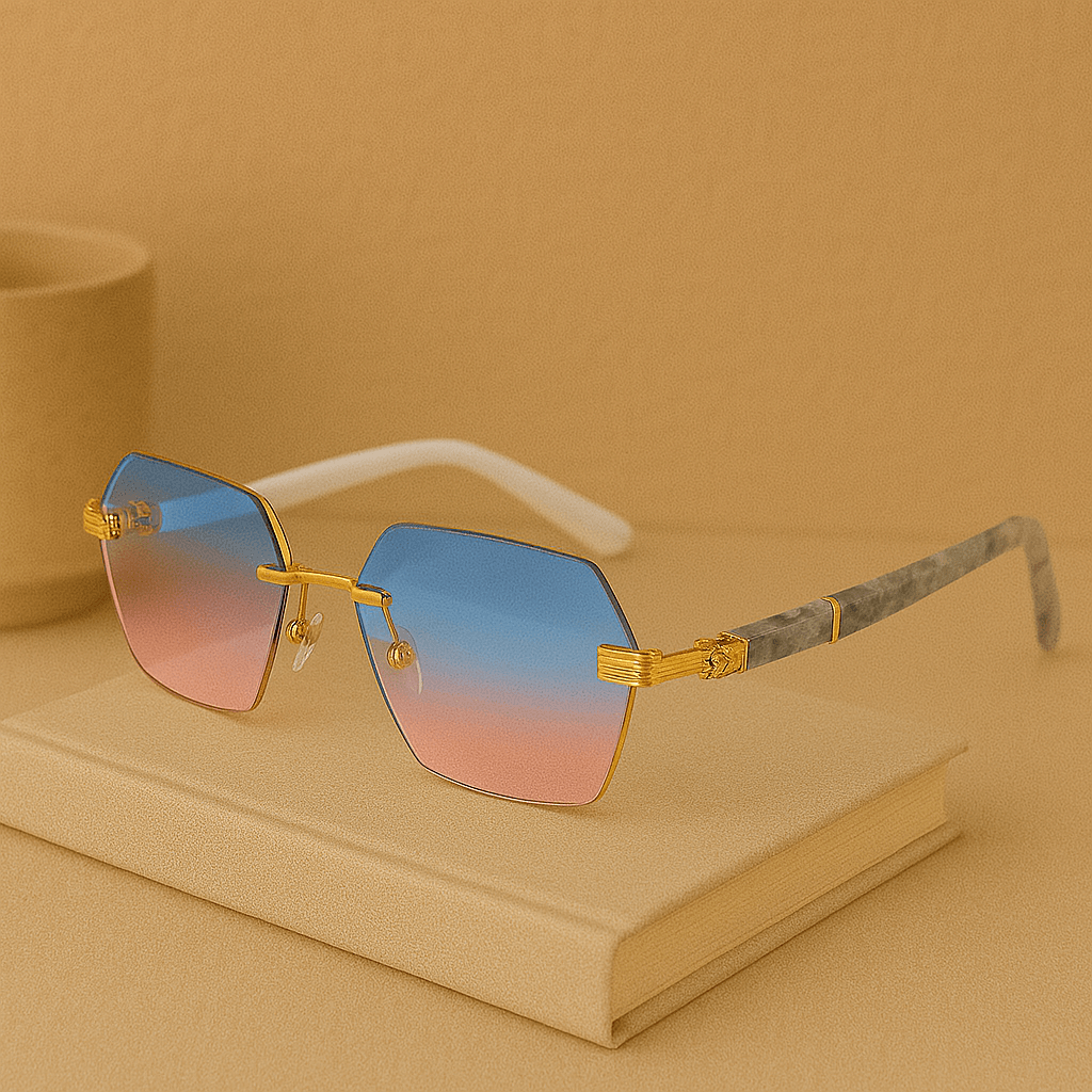 UV-400 Unisex Sonnenbrille aus Kunststoff – Stilvoller Schutz für Augen