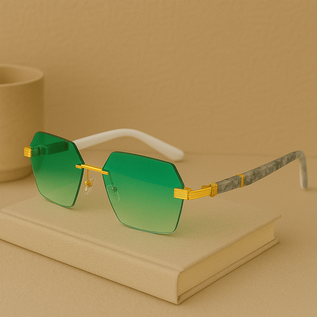 UV-400 Unisex Sonnenbrille aus Kunststoff – Stilvoller Schutz für Augen