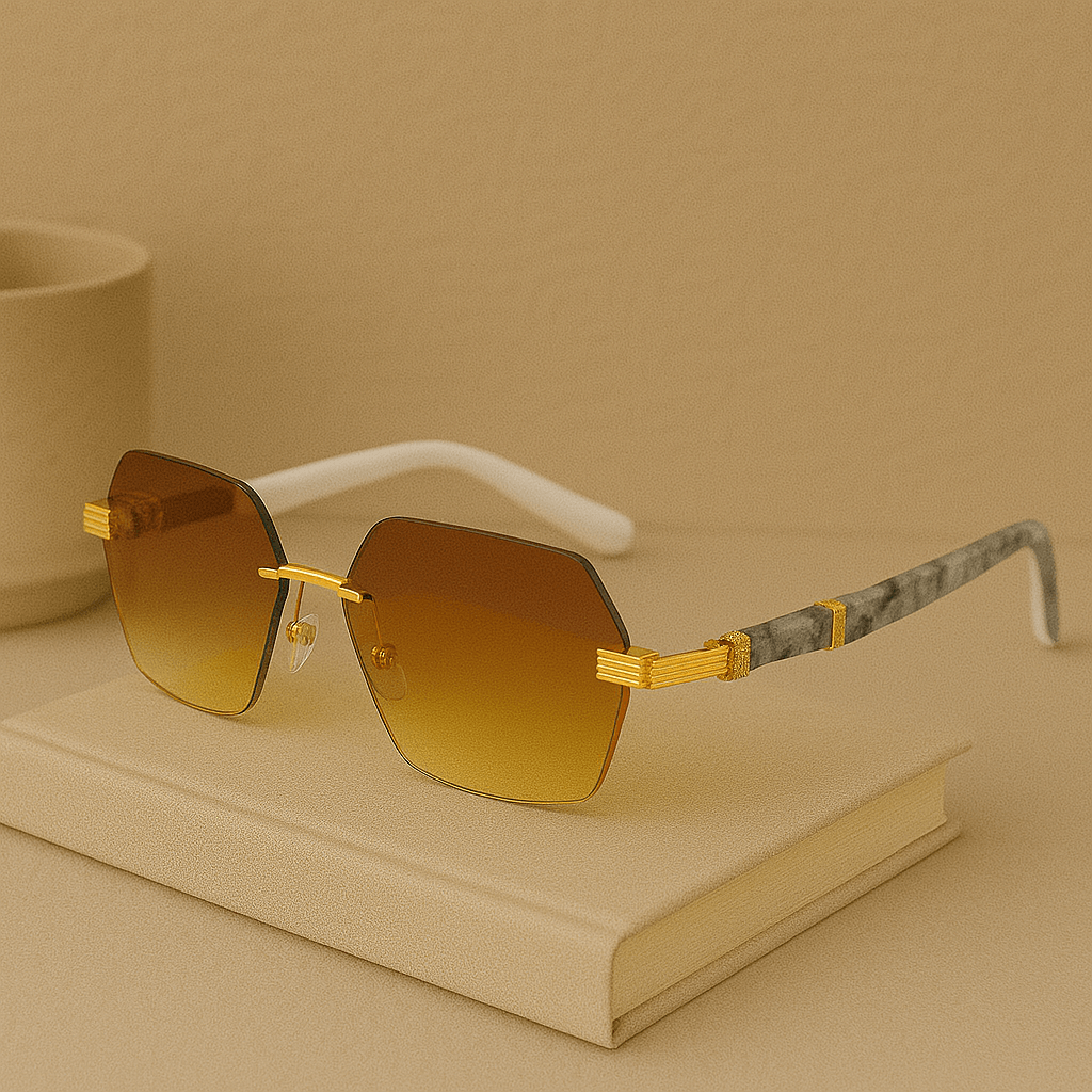 UV-400 Unisex Sonnenbrille aus Kunststoff – Stilvoller Schutz für Augen
