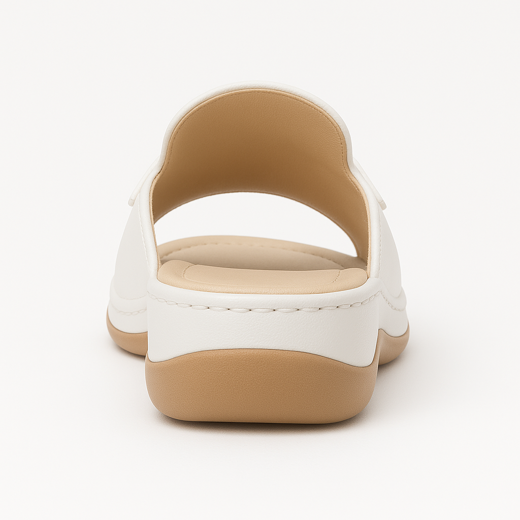 Light women's sandals with soft footbed – Comfortable summer shoes with elegant design for vacation, everyday wear & casual outfits