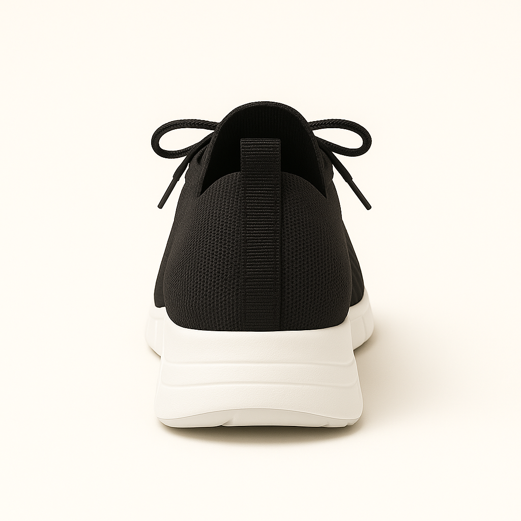 Atmungsaktive lila Strick-Sportschuhe für Damen – Komfort & Stil