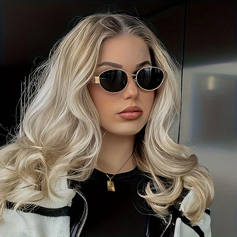 Damen Sport - Sonnenbrille mit verspiegelten PC - Gläsern und Metallrahmen – Ovale Brille für Wandern, Angeln, Autofahren und Strandurlaub - Reminora