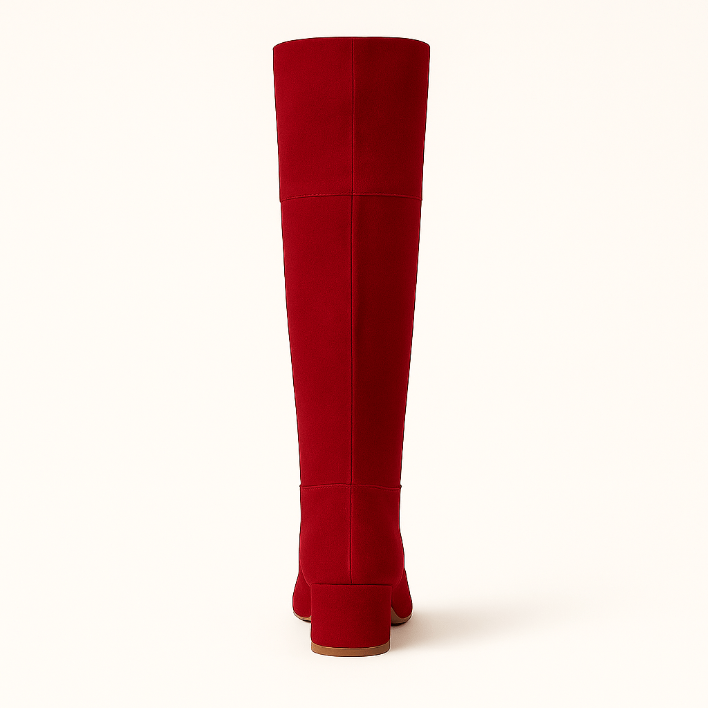 Elegante kniehohe Damenstiefel für Stil und Komfort - Reminora