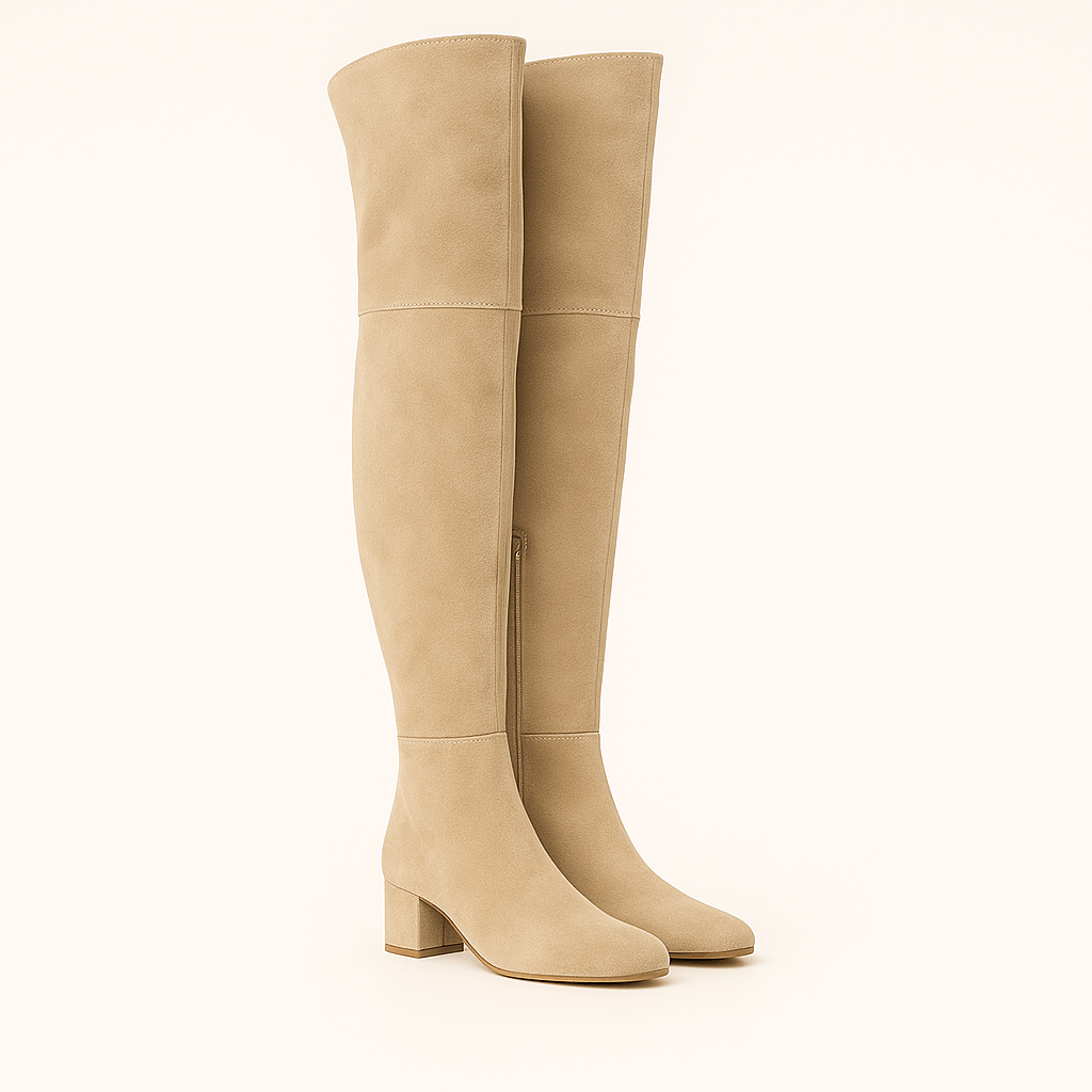 Elegante kniehohe Damenstiefel für Stil und Komfort - Reminora