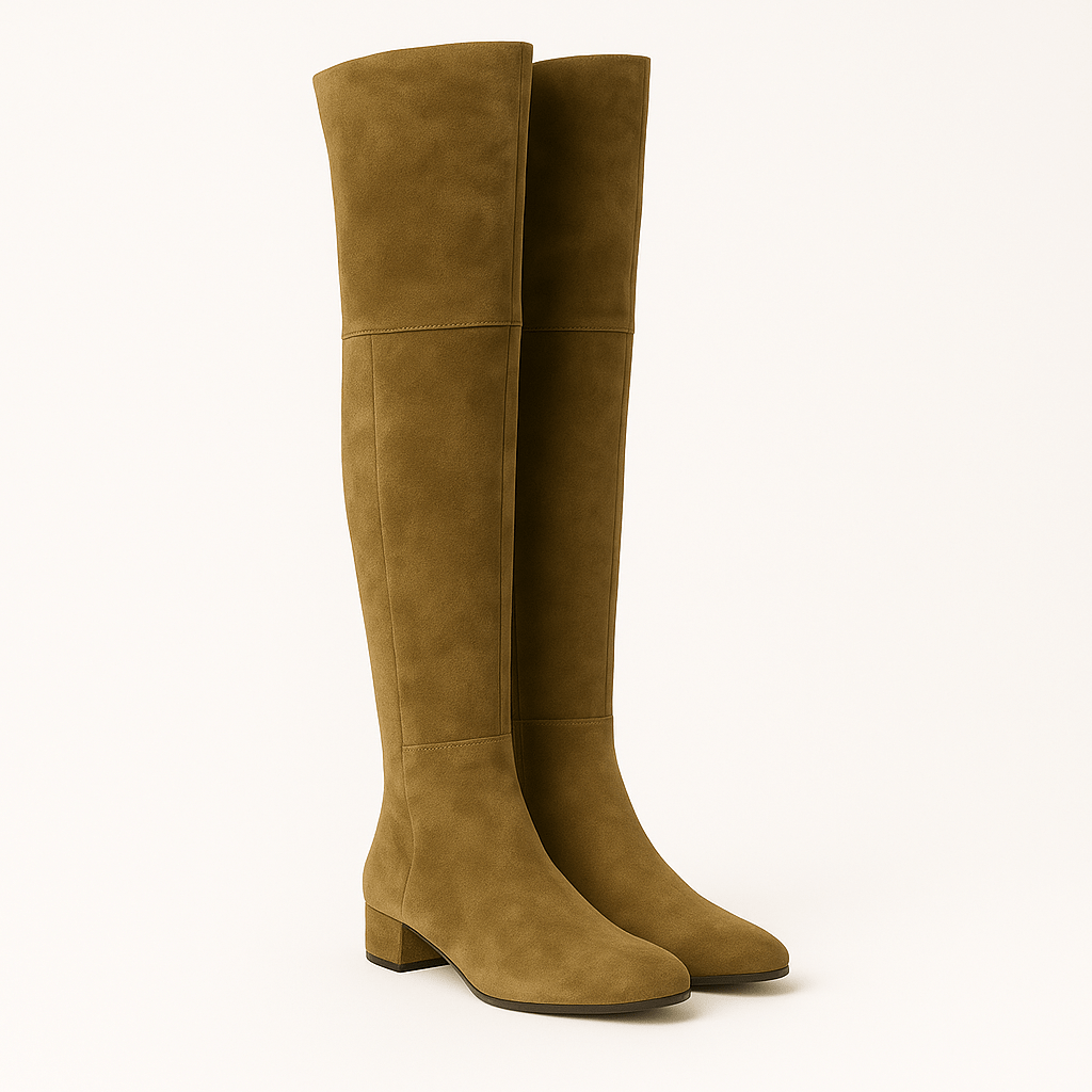 Elegante kniehohe Damenstiefel für Stil und Komfort - Reminora