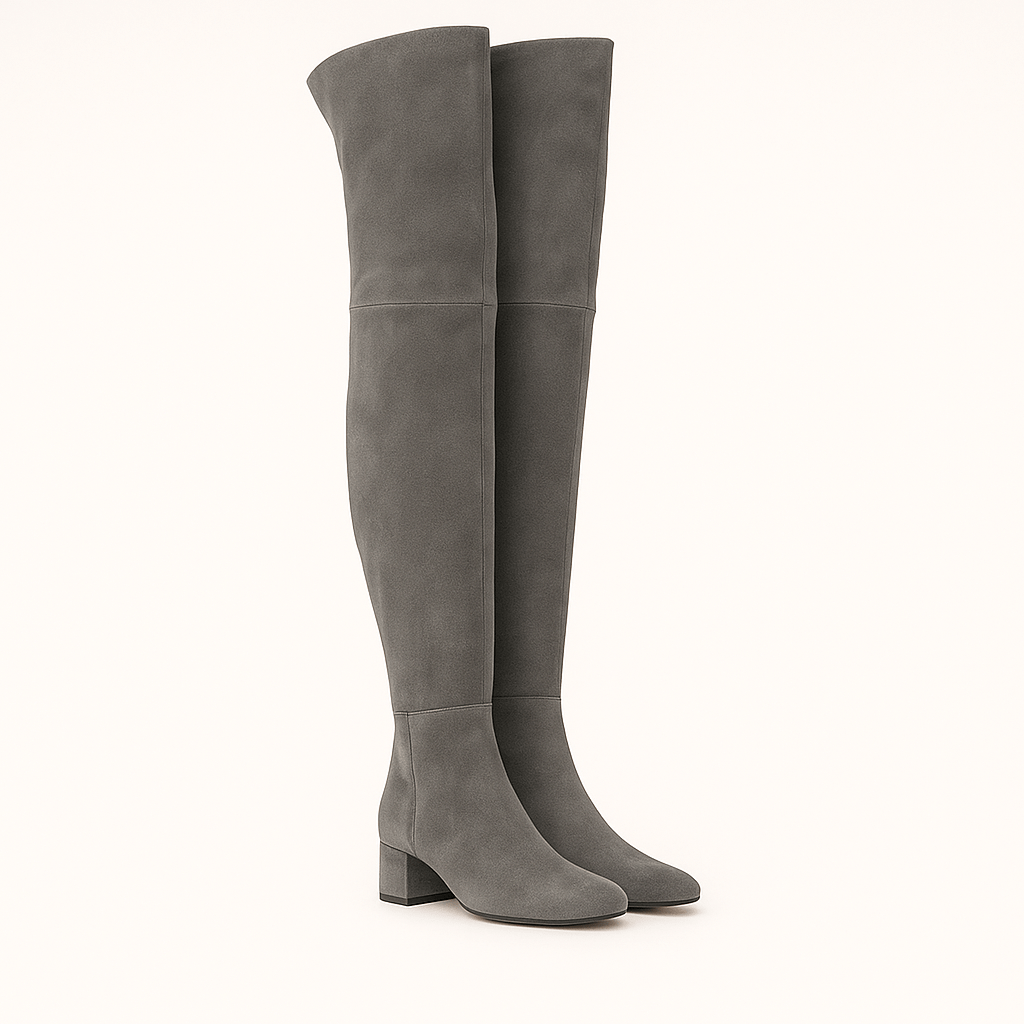 Elegante kniehohe Damenstiefel für Stil und Komfort - Reminora