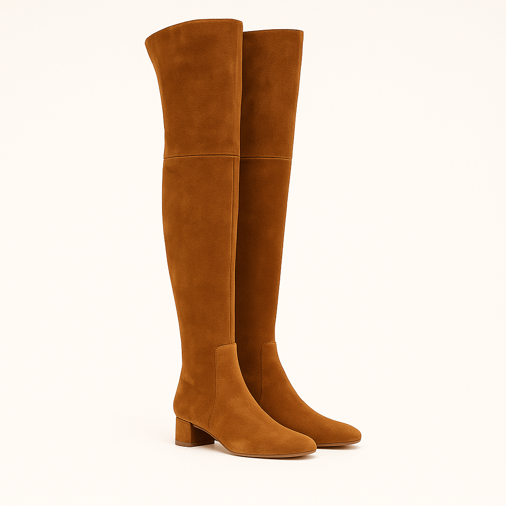 Elegante kniehohe Damenstiefel für Stil und Komfort - Reminora