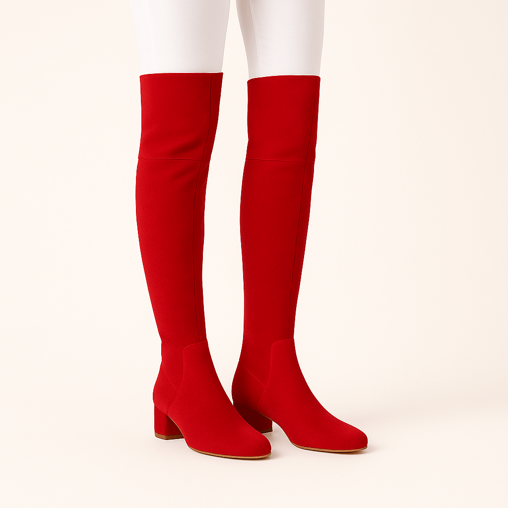 Elegante kniehohe Damenstiefel für Stil und Komfort - Reminora