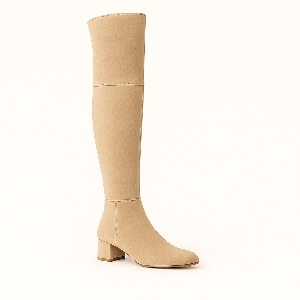 Elegante kniehohe Damenstiefel für Stil und Komfort - Reminora