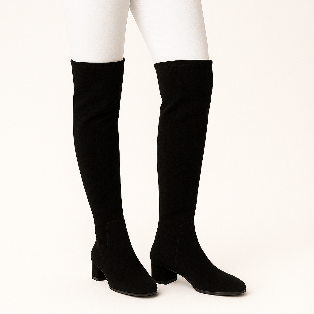 Elegante kniehohe Damenstiefel für Stil und Komfort - Reminora