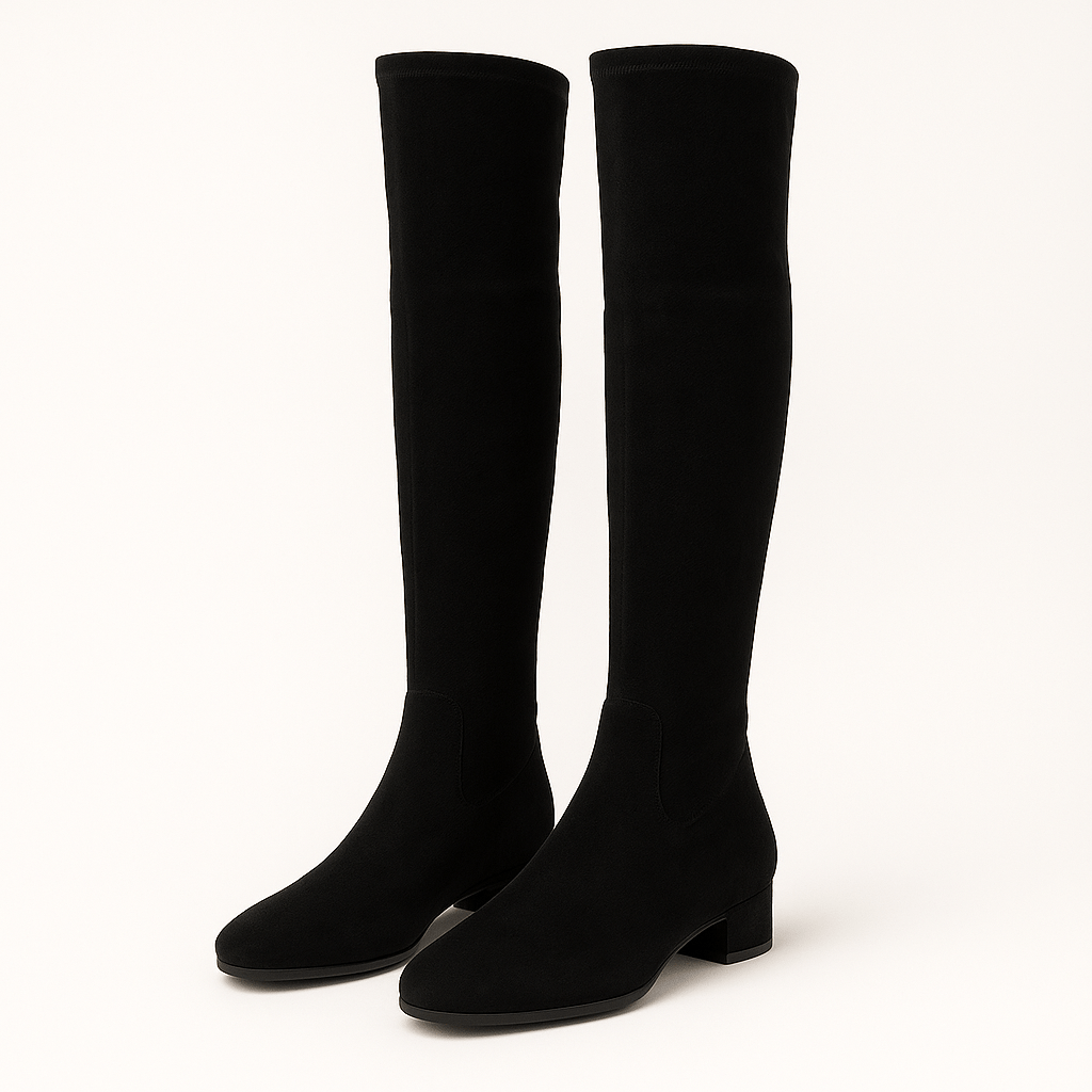 Elegante kniehohe Damenstiefel für Stil und Komfort - Reminora