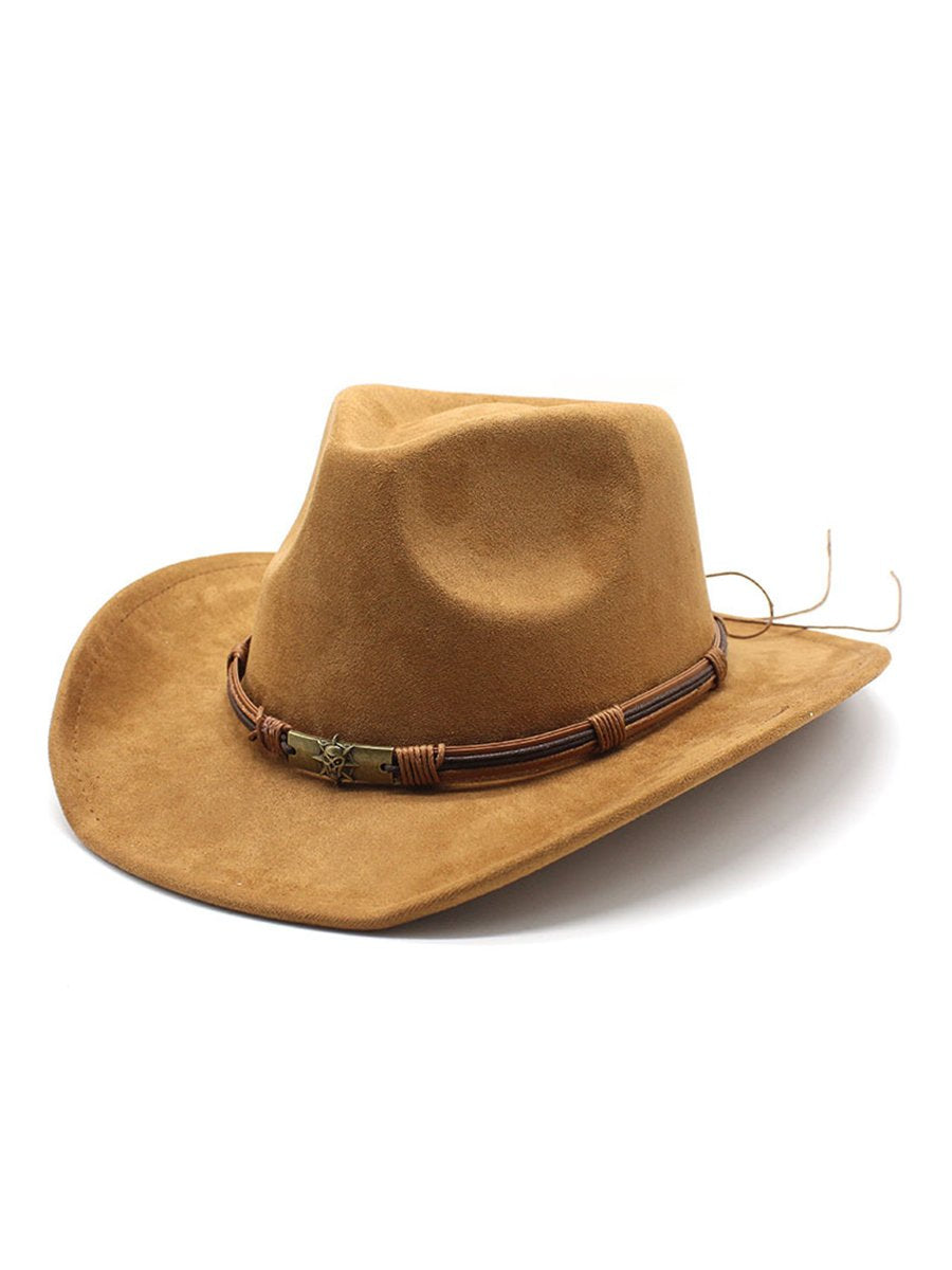 Cowboy hat with wavy brim - Perfect for events