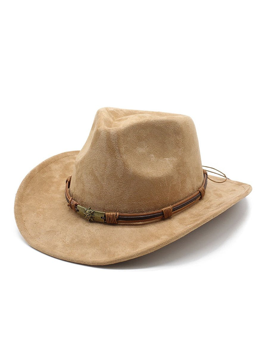 Cowboy hat with wavy brim - Perfect for events