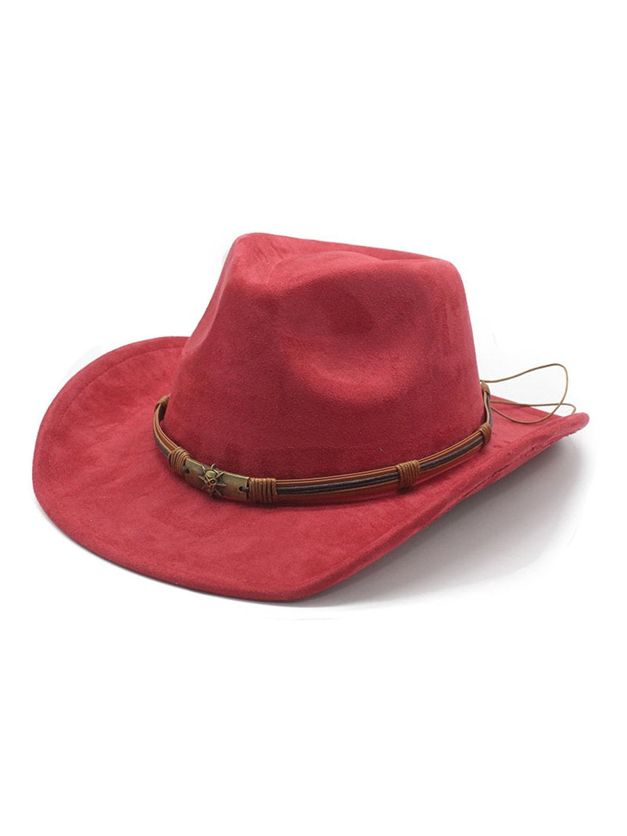 Cowboy hat with wavy brim - Perfect for events