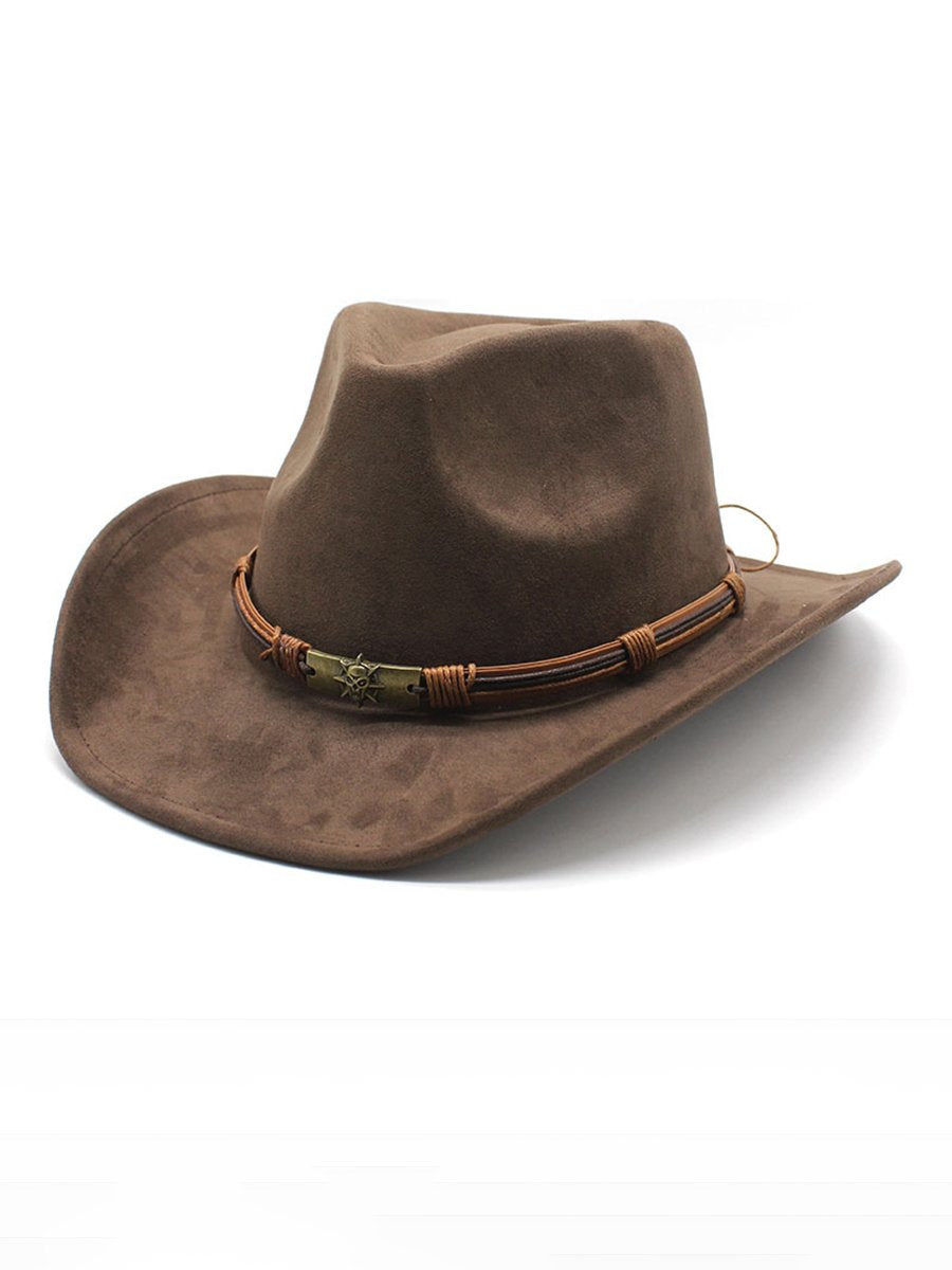 Cowboy hat with wavy brim - Perfect for events