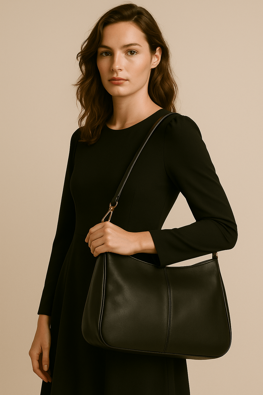 Luxuriöse Damen Lederhandtasche Schultertasche Tote Mode Damen Messenger Tasche Elegante Designer Tasche von hoher Qualität - Reminora