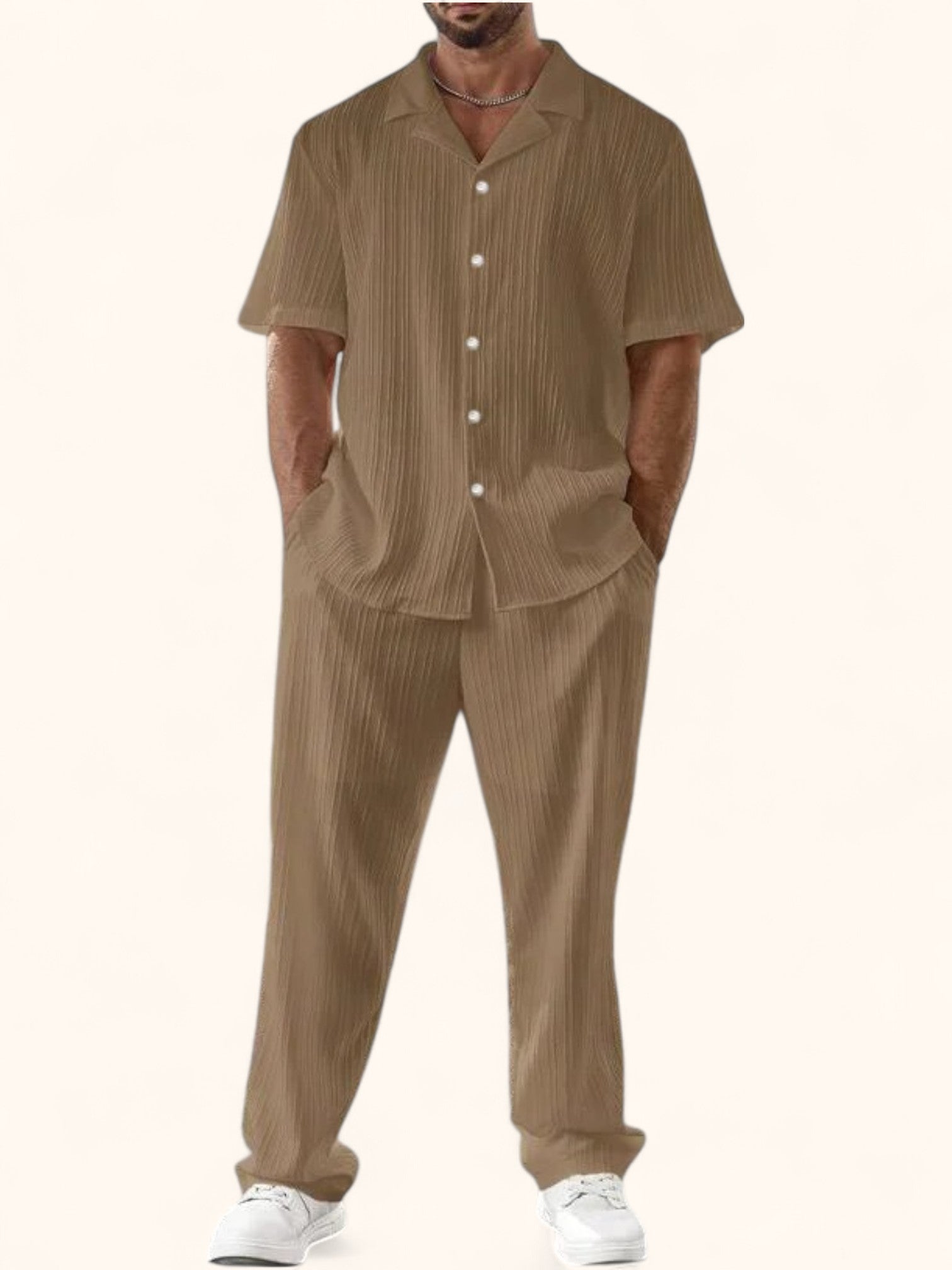 Herren Business-Casual Hemden-Set – Eleganz & Komfort