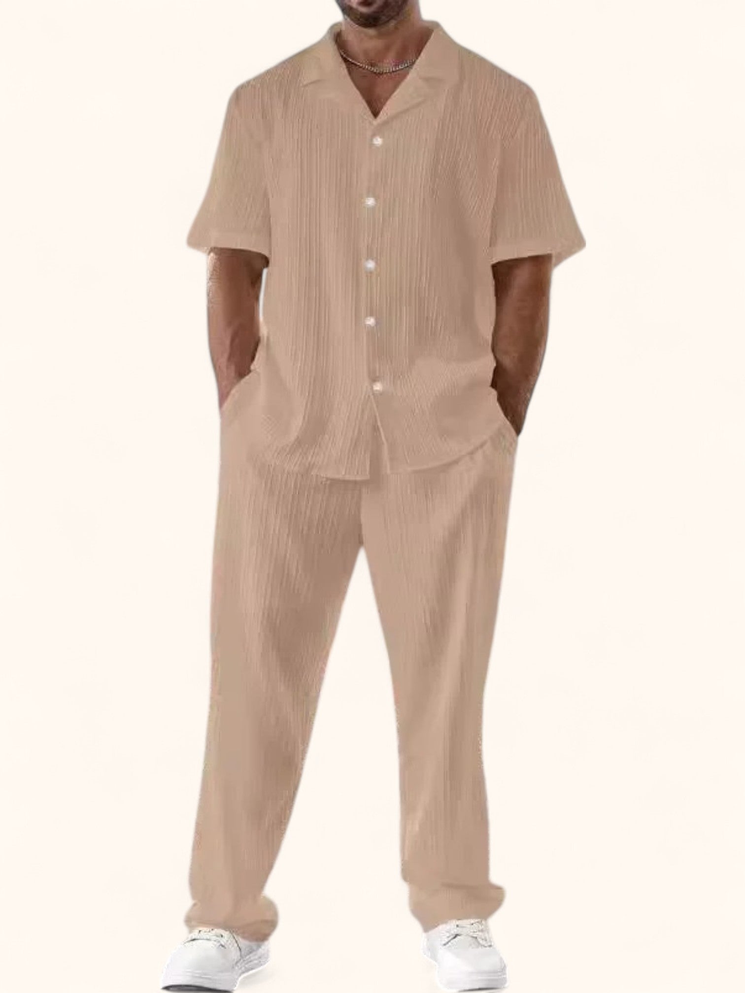 Herren Business-Casual Hemden-Set – Eleganz & Komfort