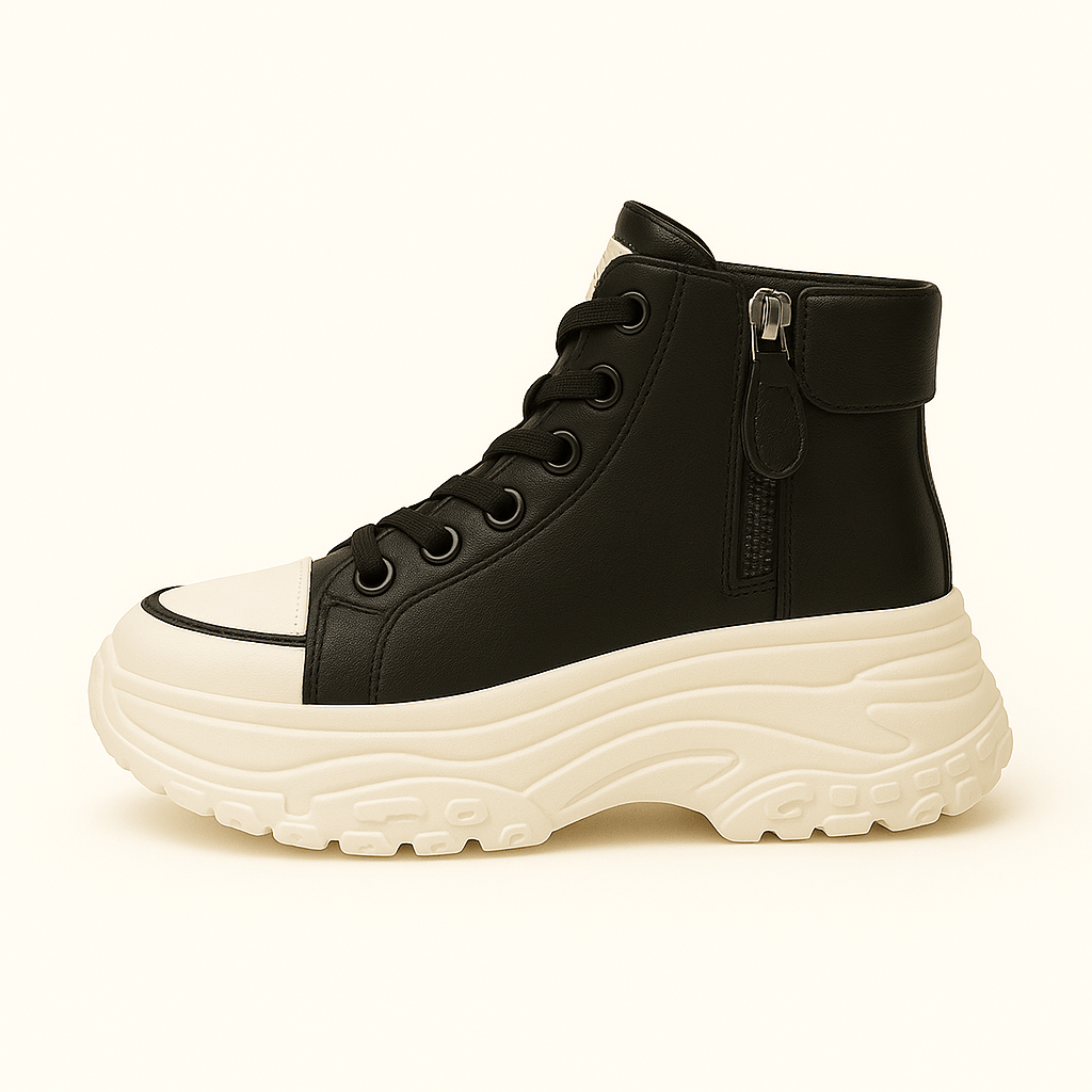 Moderne Damen Sneakers mit Plattform – Stilvoll & Bequem - Reminora