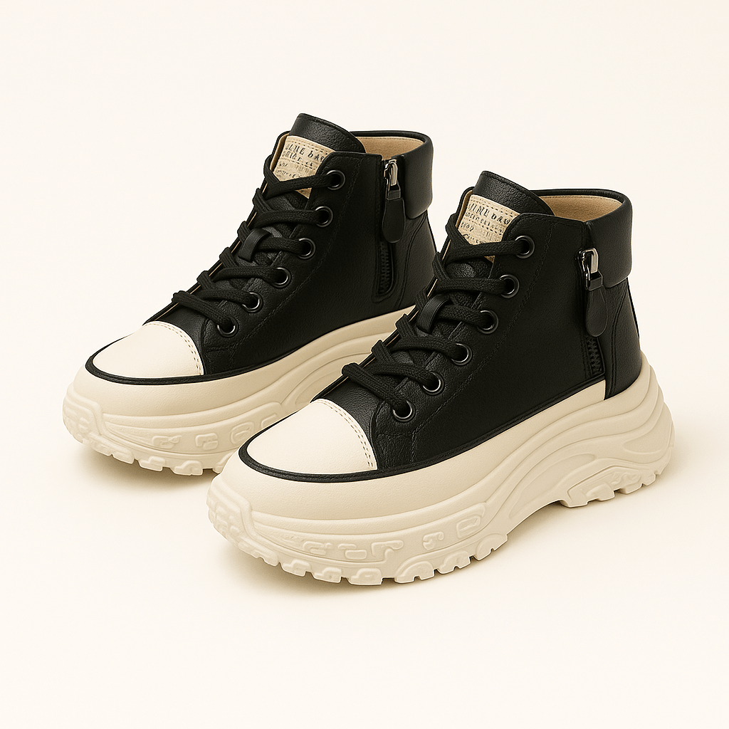 Moderne Damen Sneakers mit Plattform – Stilvoll & Bequem - Reminora