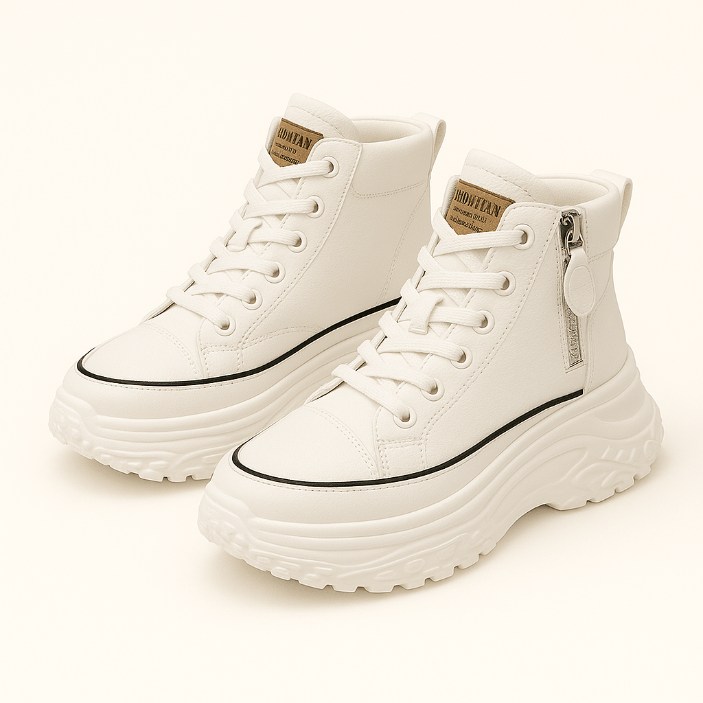 Moderne Damen Sneakers mit Plattform – Stilvoll & Bequem - Reminora