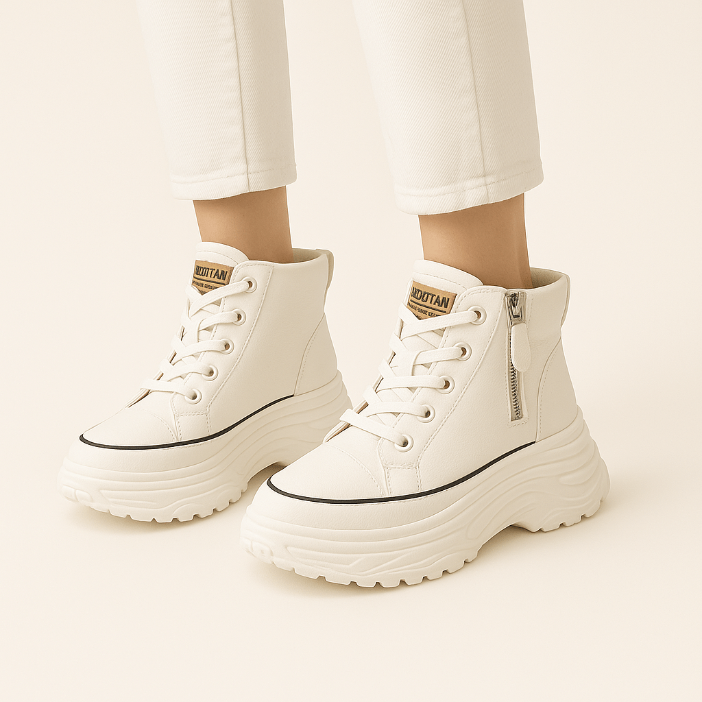 Moderne Damen Sneakers mit Plattform – Stilvoll & Bequem - Reminora