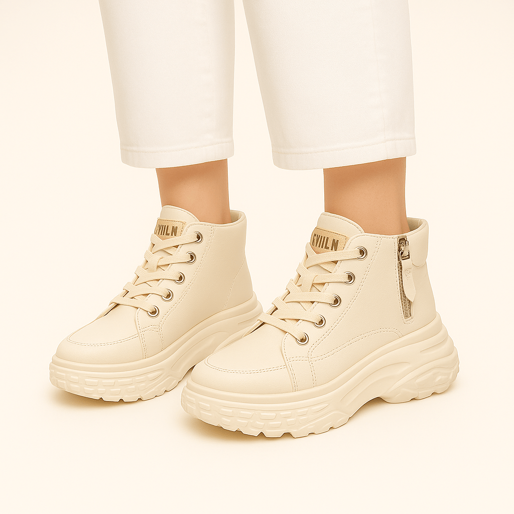 Moderne Damen Sneakers mit Plattform – Stilvoll & Bequem - Reminora