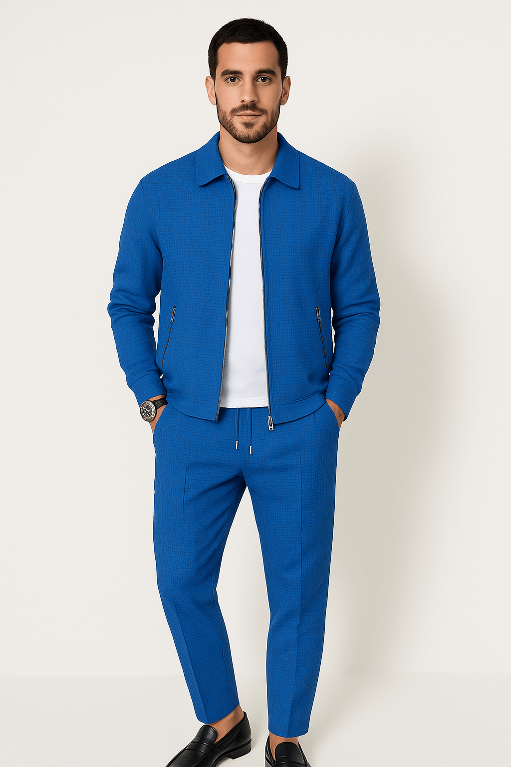 Waffle Knit Set For Stylish Coziness - High-Quality & Trendy