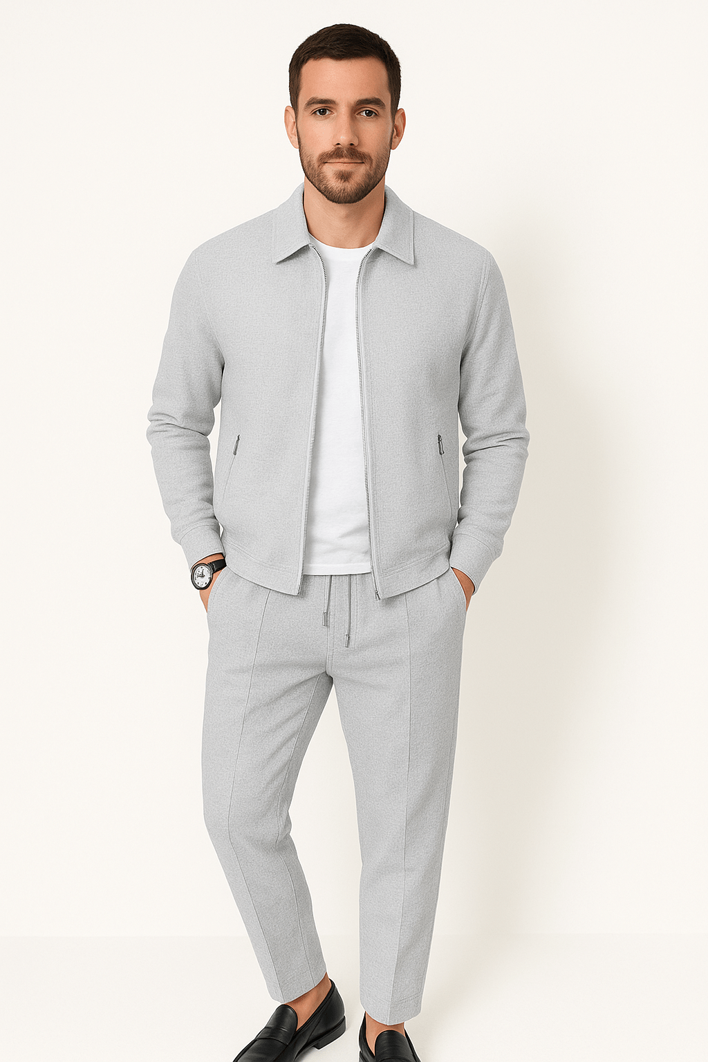 Waffle Knit Set For Stylish Coziness - High-Quality & Trendy