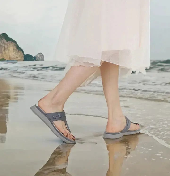 Orthopädische Flip Flops mit Polsterung für höchsten Komfort - Reminora